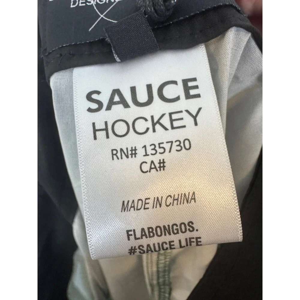 Sauce Hockey Hotel‎ 9er Board Shorts Green Grey Textured Print Mens 32/34 NEW